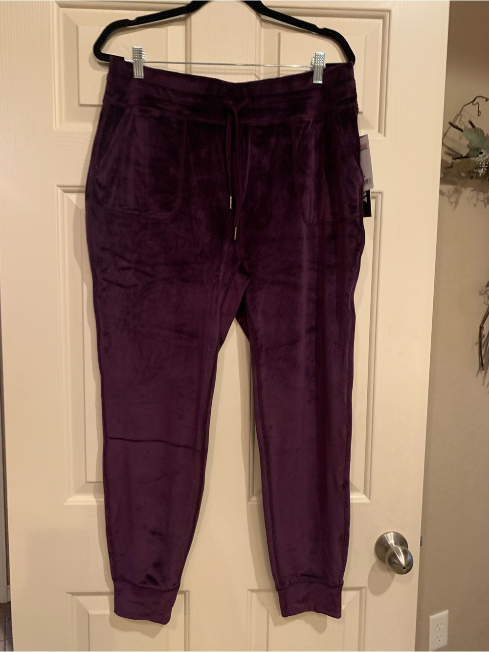 32 Degrees Plush Drawstring Joggers -